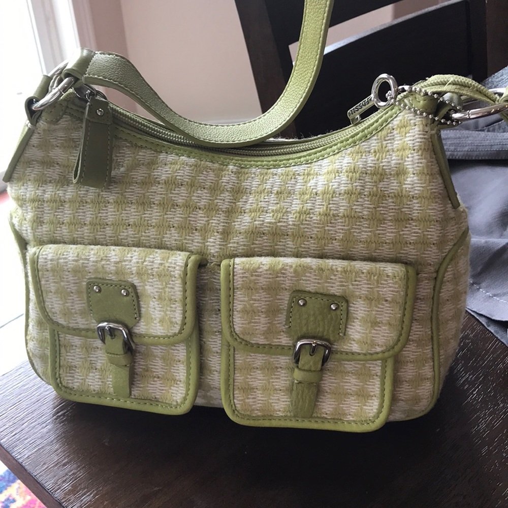 Fossil, spring green, handbag